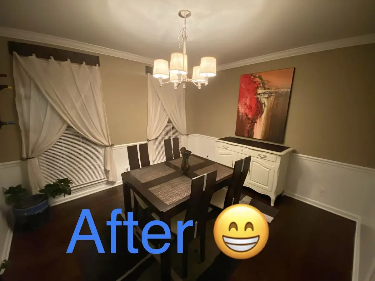 Professional dining room restoration after water damage in Collinsville