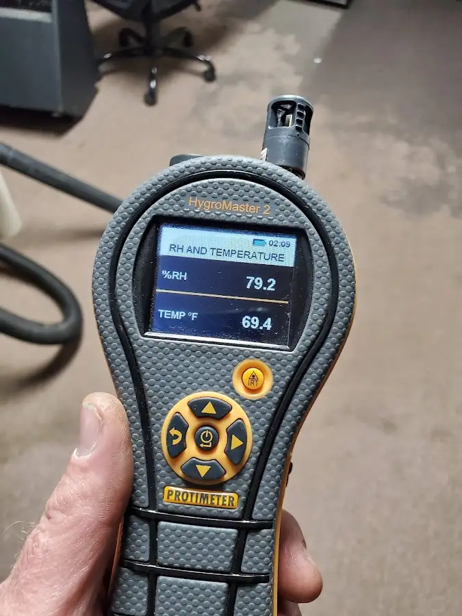 Moisture meter humidity assessment for Fire & Smoke Damage Restoration in Collinsville